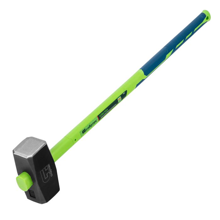 Кувалда, 8000 г, фибергласовая обрезиненная рукоятка// Сибртех