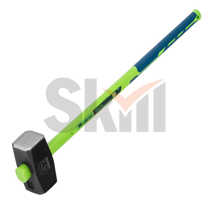 Кувалда, 8000 г, фибергласовая обрезиненная рукоятка// Сибртех