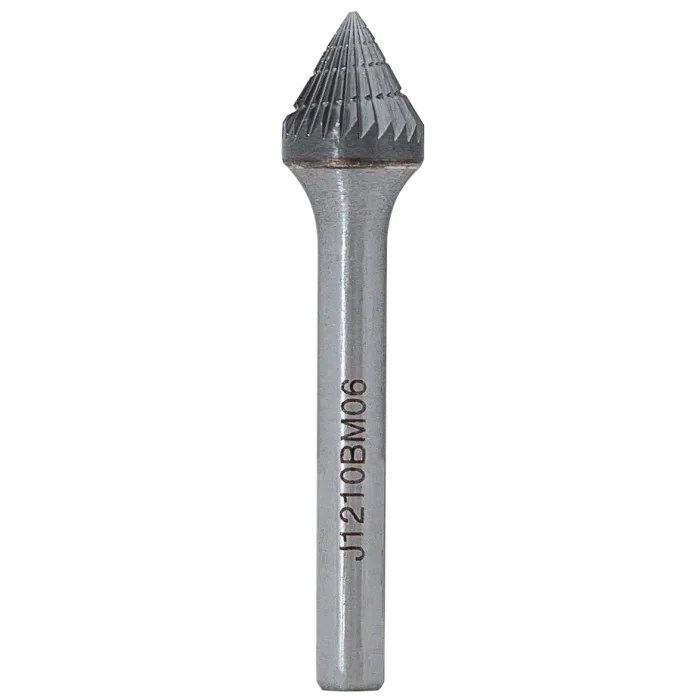 Борфреза коническая 60° J 08х06 M06L150  двойная насечка, удлиненная