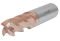 Концевая фреза с плоским торцом 4 зуба, HRC 55, TiSiN 12х30х75