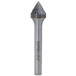 Борфреза коническая 60° J 16х13 M06L150  двойная насечка, удлиненная