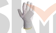 Легкие бесшовные перчатки из нейлона n - XL