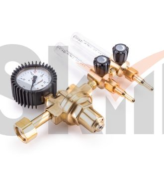 Регулятор FoxWeld WR420-F2 (аргоновый/углекислотный, 1 манометр, 2 расходомера, вентиль, пр-во FoxWe