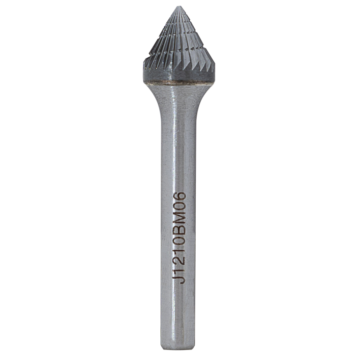 Борфреза коническая 60° J 25х25 M06L150  двойная насечка, удлиненная
