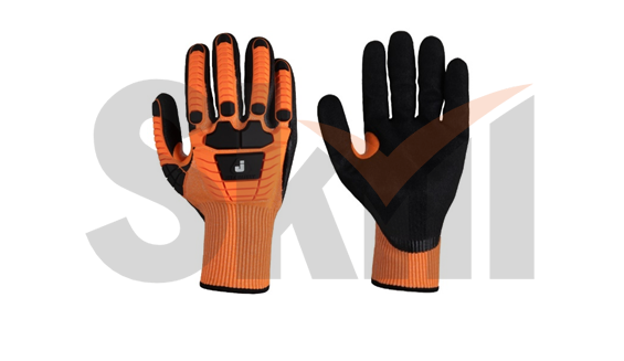 Samurai Shield Защитные трикотажные перчатки Jeta Safety - XXL для защиты от порезов (5 класс) с нит