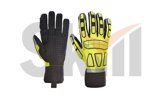 Защитные трикотажные перчатки JWMG-926 North Pole  Jeta Safety - M с покрытием из термопласта