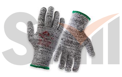 Трикотажные перчатки для защиты от порезов Самурай 01 (5 класс) - S