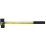 Кувалда, 4000 г, кованая головка, деревянная рукоятка// Сибртех