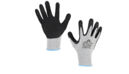 Промышленные перчатки для защиты от порезов (5 класс)  - M с нитриловым покрытием