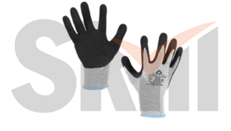 Промышленные перчатки для защиты от порезов (5 класс)  - L с нитриловым покрытием