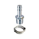 FUBAG Переходник 1/4 дюйма M  на елочку 6мм с обжимным кольцом 9Х11мм