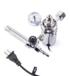 Регулятор расхода газа У-30/АР-40-1P-36В (универсальный, 1 манометр, подогреватель, латунь)