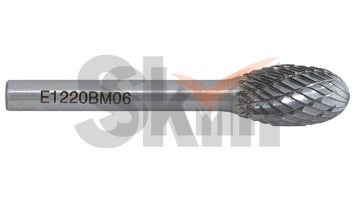 Борфреза овальная E 12,7х25/WU8 M06 двойная насечка