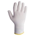 XL Перчатки для точных работ из полиэстера белый