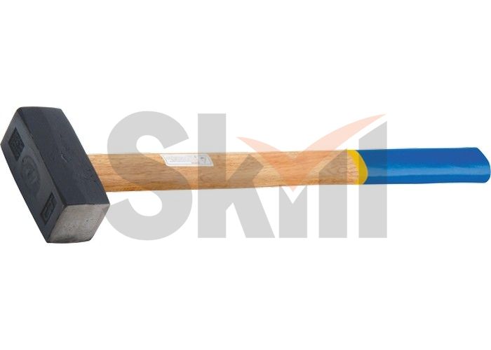 Кувалда, 8000 г, кованая головка, деревянная рукоятка Сибртех