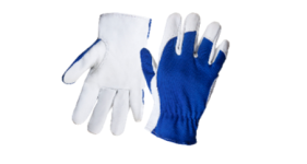 Кожаные рабочие перчатки Locksmith с тыльной стороной из хлопка - XL