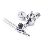 Регулятор расхода газа У-30/АР-40-1P (универсальный, 1 манометр, латунь)