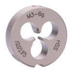Плашка с стружколомом Bucovice Tools М3х0,5 HSS DIN EN 22568 6g 20х5мм 270030 Плашка с стружколомом Bucovice Tools М3х0,5 HSS DIN EN 22568 6g 20х5мм 270030