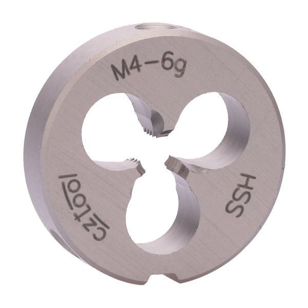 Плашка с стружколомом Bucovice Tools М4х0,7 HSS DIN EN 22568 6g 20х5мм 270040 Плашка с стружколомом Bucovice Tools М4х0,7 HSS DIN EN 22568 6g 20х5мм 270040