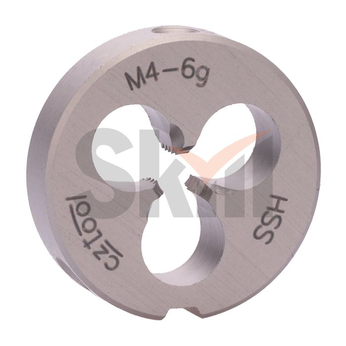 Плашка М 4,0х0,7 DINEN22568 HSS 6g 20х5мм (Стружколом) Bucovice(CzTool) 270040