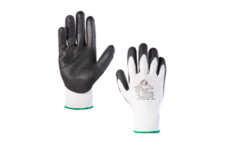 Промышленные трикотажные перчатки - S для защиты от порезов (3 класс) с полиуретановым покрытием лад