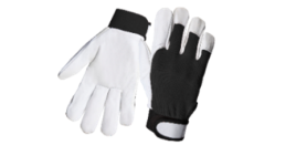 Кожаные рабочие перчатки Winter Mechanic с утепленной подкладкой - XL