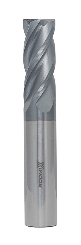 Концевая фреза с угловым радиусом 4 зуба, HRC 45, AlTiN 10х25х75 R2 Концевая фреза с угловым радиусом 4 зуба, HRC 45, AlTiN 10х25х75 R2