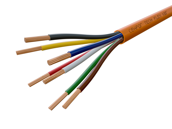 Кабель управления TECH FLEX 7.0х1.0