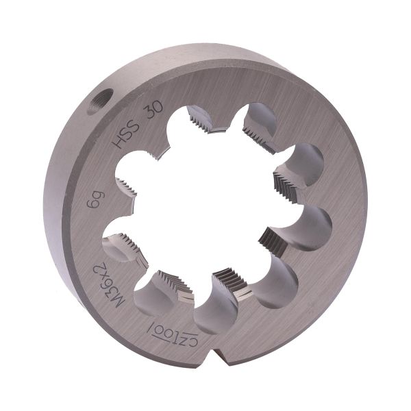 Плашка Bucovice Tools М36х2,0 HSS DIN EN 22568 6g 65х18мм 240362 Плашка Bucovice Tools М36х2,0 HSS DIN EN 22568 6g 65х18мм 240362