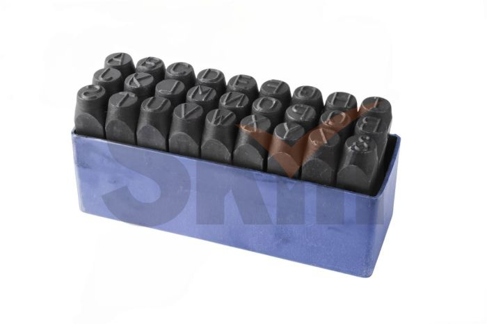 Клеймо буквенное  4мм лат., 27 букв