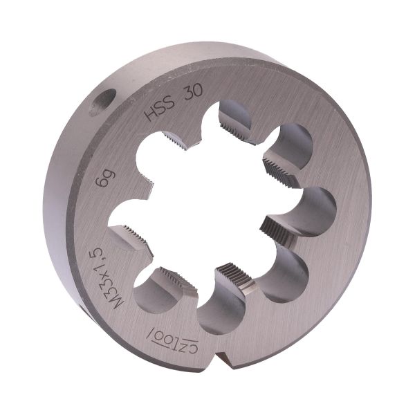 Плашка Bucovice Tools М33х1,5 HSS DIN EN 22568 6g 65х18мм 240332 Плашка Bucovice Tools М33х1,5 HSS DIN EN 22568 6g 65х18мм 240332