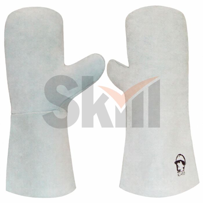 Краги двупалые спилковые, 35 см (1410), 1/60 (12) (10,5)