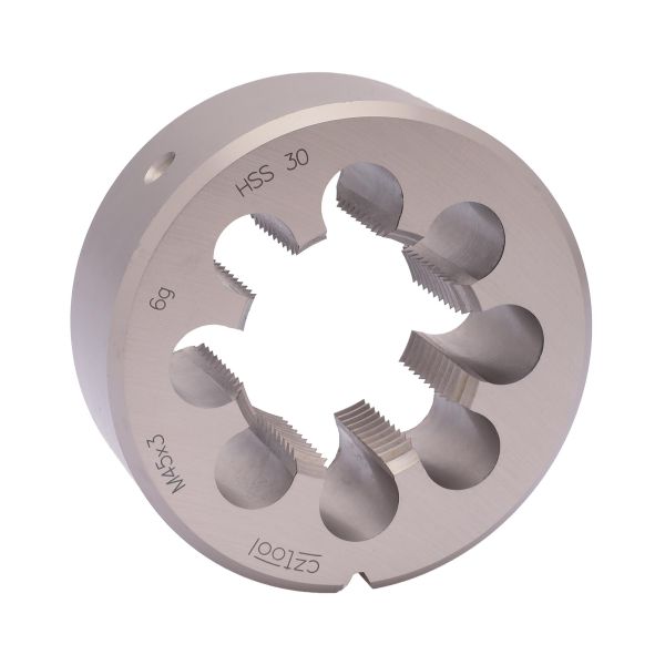 Плашка Bucovice Tools М45х3,0 HSS DIN EN 22568 6g 90х22мм 240451 Плашка Bucovice Tools М45х3,0 HSS DIN EN 22568 6g 90х22мм 240451