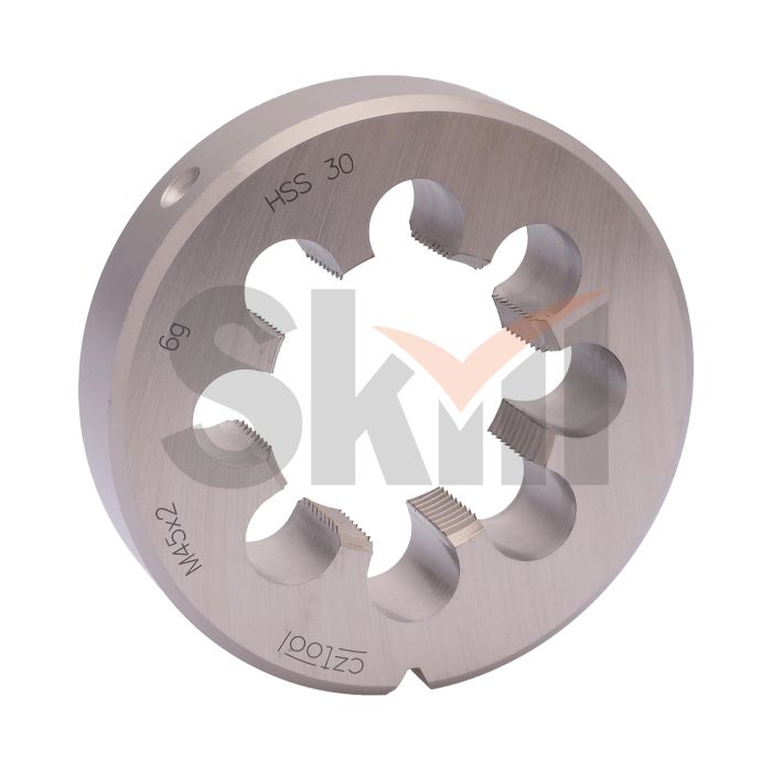 Плашка М45х2,0 DINEN22568 HSS 6g 90х22мм Bucovice(CzTool) 240452