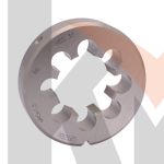 Плашка М45х1,5 DINEN22568 HSS 6g 90х22мм Bucovice(CzTool) 240453