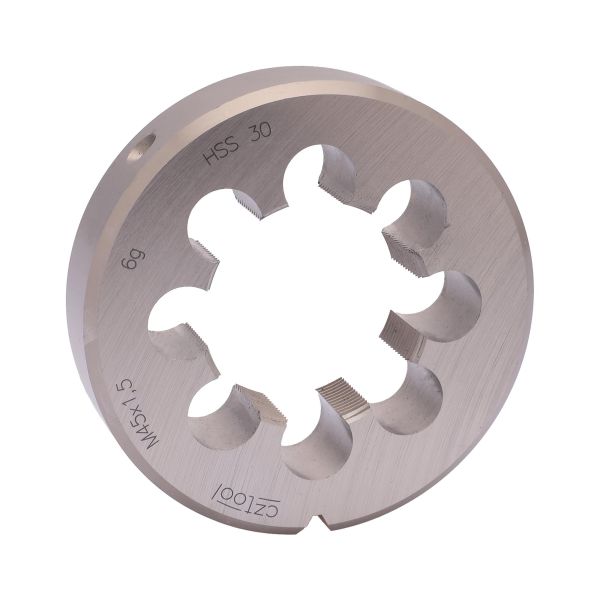 Плашка Bucovice Tools М45х1,5 HSS DIN EN 22568 6g 90х22мм 240453 Плашка Bucovice Tools М45х1,5 HSS DIN EN 22568 6g 90х22мм 240453