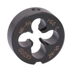 Плашка с стружколомом Bucovice Tools М6х1,0 HSSE-VA-NT DIN EN 22568 6g 20х7мм 301060 Плашка с стружколомом Bucovice Tools М6х1,0 HSSE-VA-NT DIN EN 22568 6g 20х7мм 301060