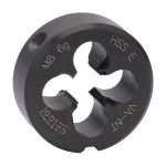 Плашка с стружколомом Bucovice Tools М8х1,25 HSSE-VA-NT DIN EN 22568 6g 25х9мм 301080 Плашка с стружколомом Bucovice Tools М8х1,25 HSSE-VA-NT DIN EN 22568 6g 25х9мм 301080