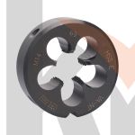 Плашка М14х2,0 DINEN22568 HSSE-VA-NT 6g 38х14мм (Стружколом) Bucovice(CzTool) 301140