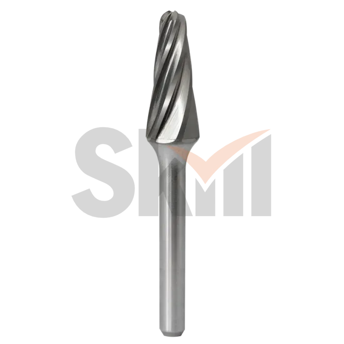 Борфреза сфероконическая L 04х13 M06L50 насечка по алюминию