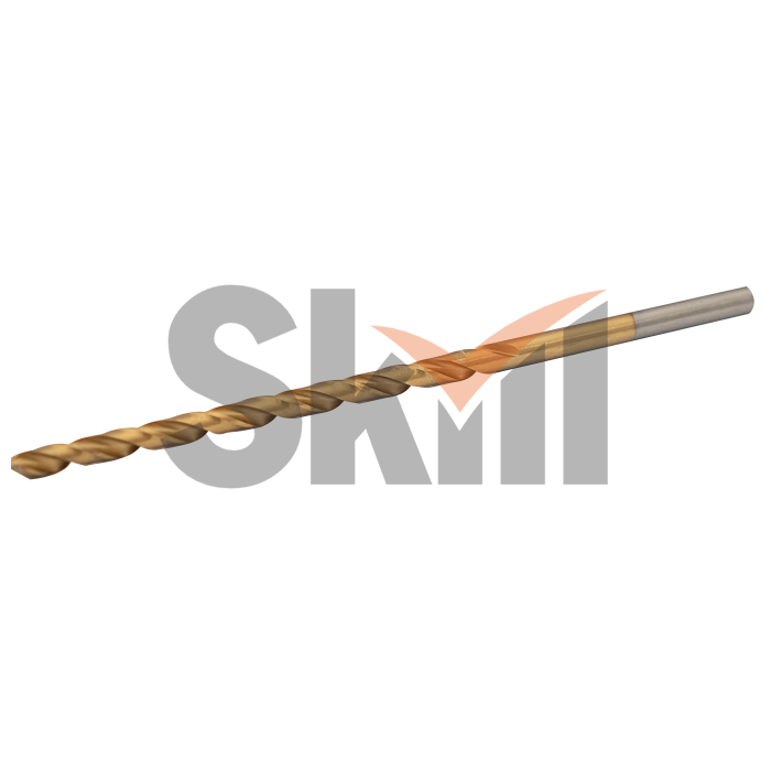 Сверло удлиненное ц/х HSS+TiN 10,2х184 мм DIN340 М2