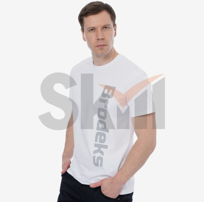 Футболка Brodeks KS704, белый