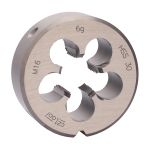 Плашка с стружколомом Bucovice Tools М16х2,0 HSS DIN EN 22568 6g 45х18мм 270160 Плашка с стружколомом Bucovice Tools М16х2,0 HSS DIN EN 22568 6g 45х18мм 270160