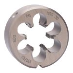 Плашка с стружколомом Bucovice Tools М20х2,5 HSS DIN EN 22568 6g 45х18мм 270200 Плашка с стружколомом Bucovice Tools М20х2,5 HSS DIN EN 22568 6g 45х18мм 270200