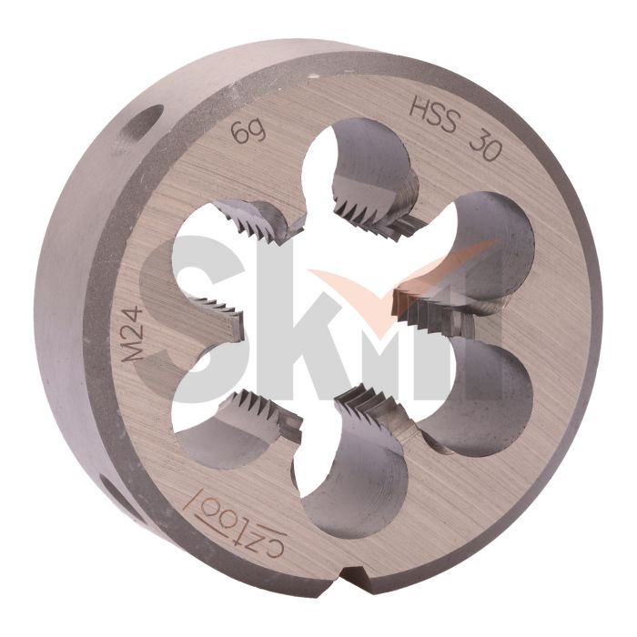 Плашка М24х3,0 DINEN22568 HSS 6g 55х22мм (Стружколом) Bucovice(CzTool) 270240