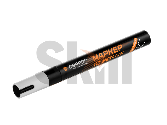 Маркер по металлу чёрный 3 мм. ТМ «Сварог» (MB103)