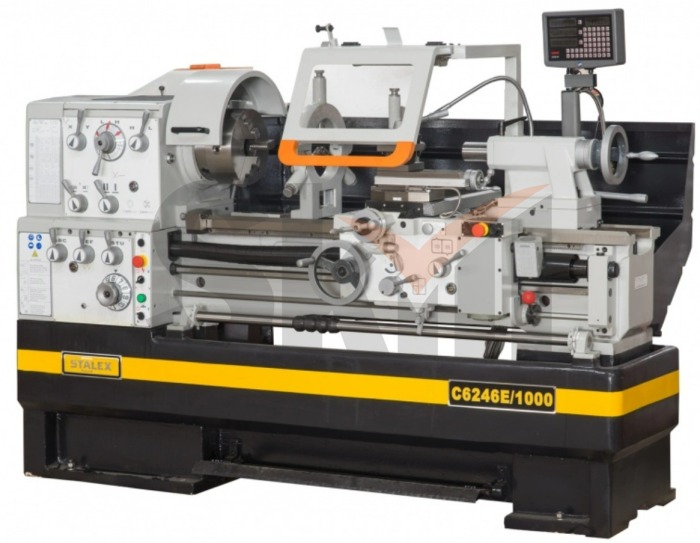 Станок токарно-винторезный Stalex C6246E/1000,зона обработки 460х1000мм с УЦИ, 380В.