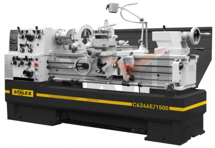 Станок токарно-винторезный Stalex C6246E/1500,зона обработки 460х1500мм с УЦИ, 380В.