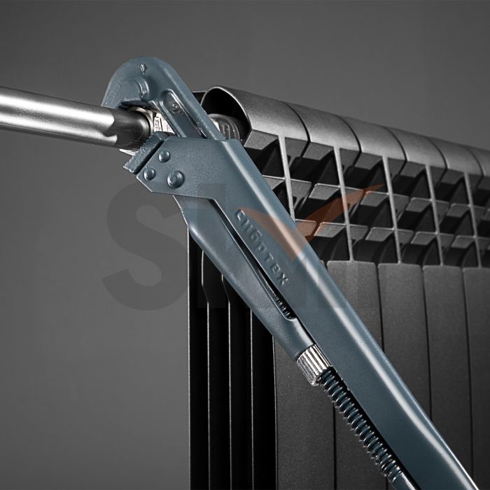 Ключ трубный рычажный КТР-3, 2", кованый, тип "L" Сибртех