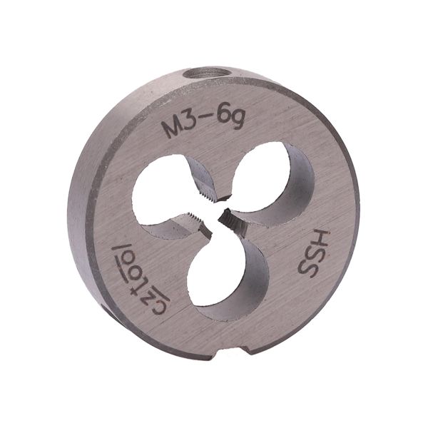 Плашка Bucovice Tools М3х0,5 HSS DIN EN 22568 6g 20х5мм 240030 Плашка Bucovice Tools М3х0,5 HSS DIN EN 22568 6g 20х5мм 240030